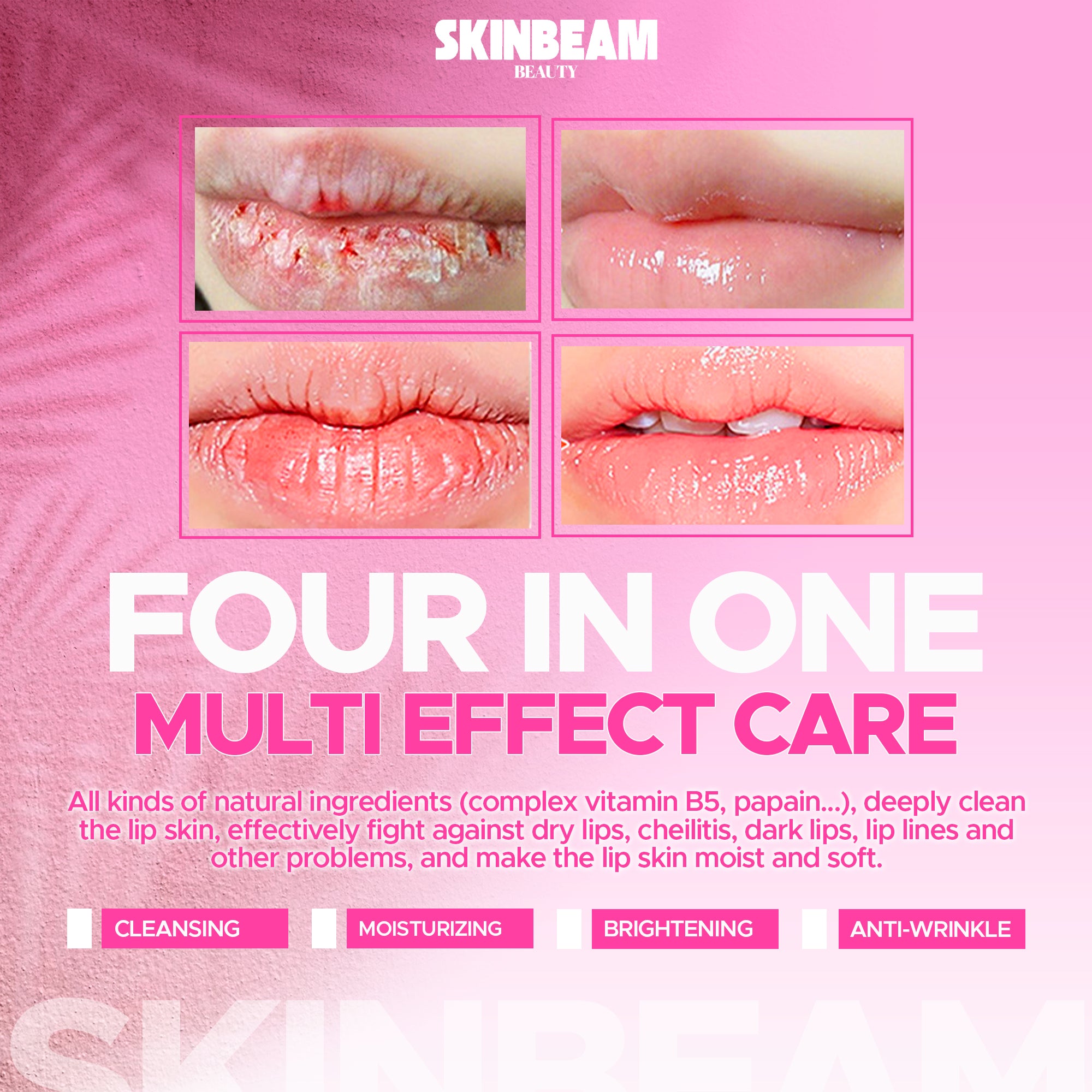 Anti-Cracking & Dry Lips Nourishing Moisturizing Lip Care Lip Balm – Hydrating & Repairing Lip Treatment for Soft, Smooth Lips