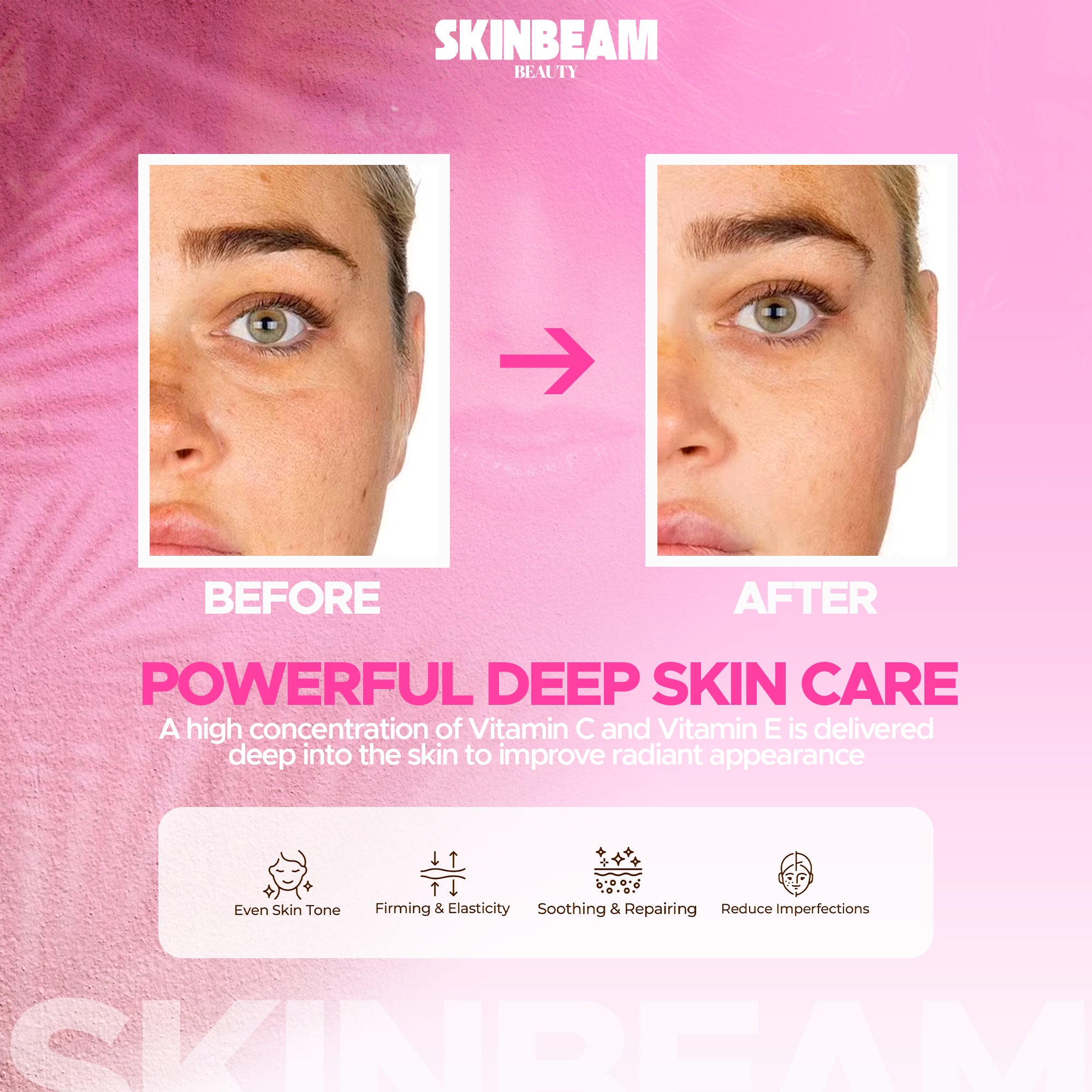 Deep Vitamin C Facial Gold Capsule Cream - Instantly Brightening & Revitalizing with Vitamin C & Vitamin K – Korean Skincare for Radiant Skin